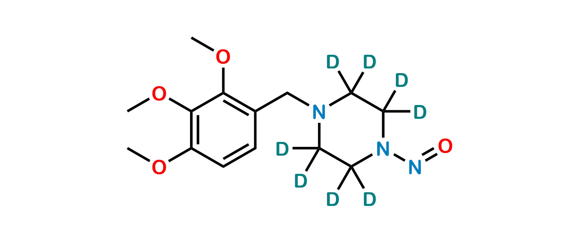 N-Nitroso Trimetazidine-D8